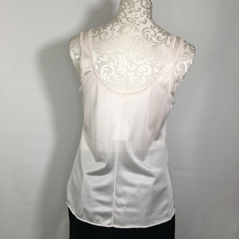 100-614 No Tags, White, Size: Medium White lingerie top no tag