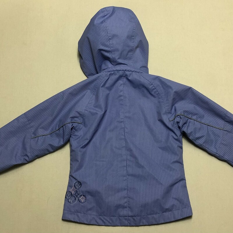 Crush Fleece Lined Jacket, Purple, Size: 4Y