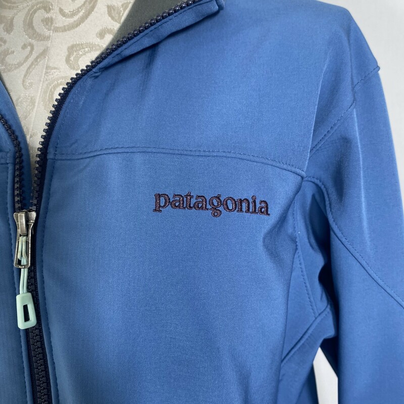 114-097 Patagonia Windbre, Blue, Size: Medium mens medium  blue wave sailing embroidered on chest