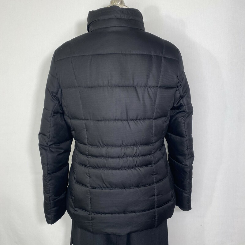 102-050 Faded Glory, Black, Size: Medium Black Winter Coat -