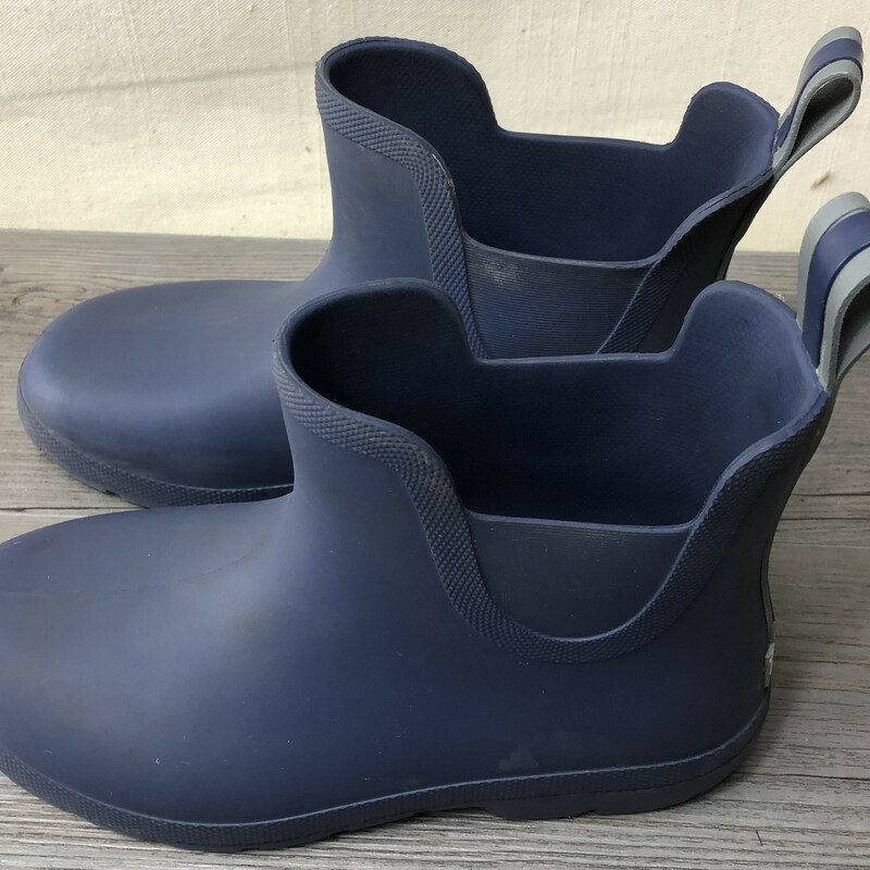 Totes Short Rain Boots, Navy, Size: 7Y