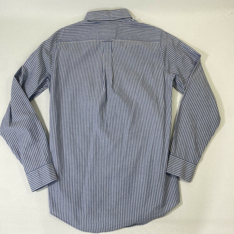 102-349 Jack Spade, Blue, Size: Xs Blue and red striped button down shirt 100% cotton