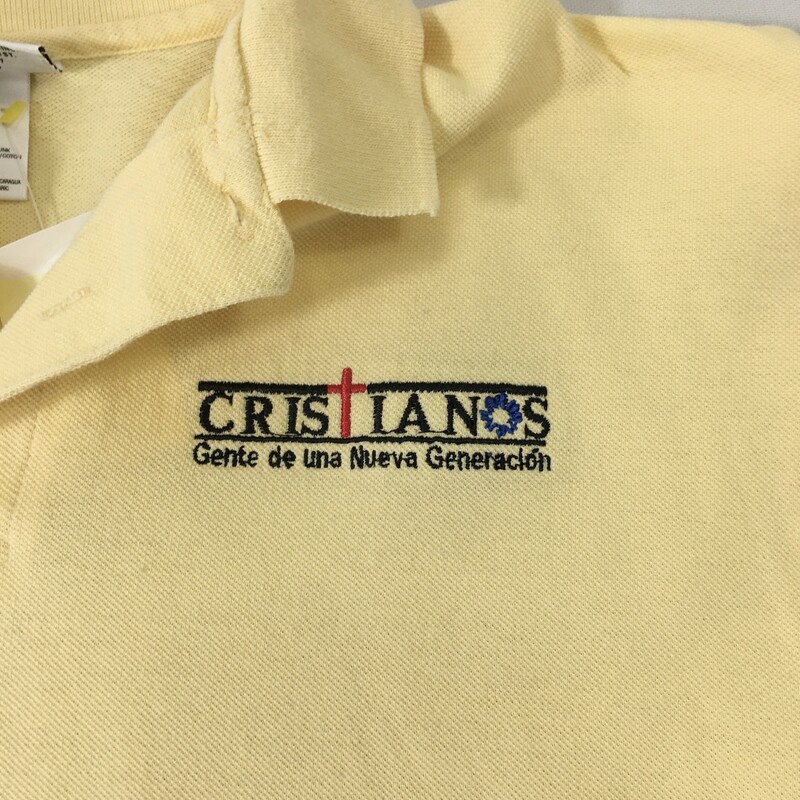 102-183 Cristianos Polo, Yellow, Size: Medium