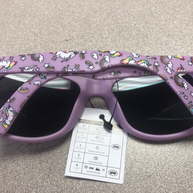 Unicorn Sunglasses, Purple, Size: 3-7 Years
NEW!