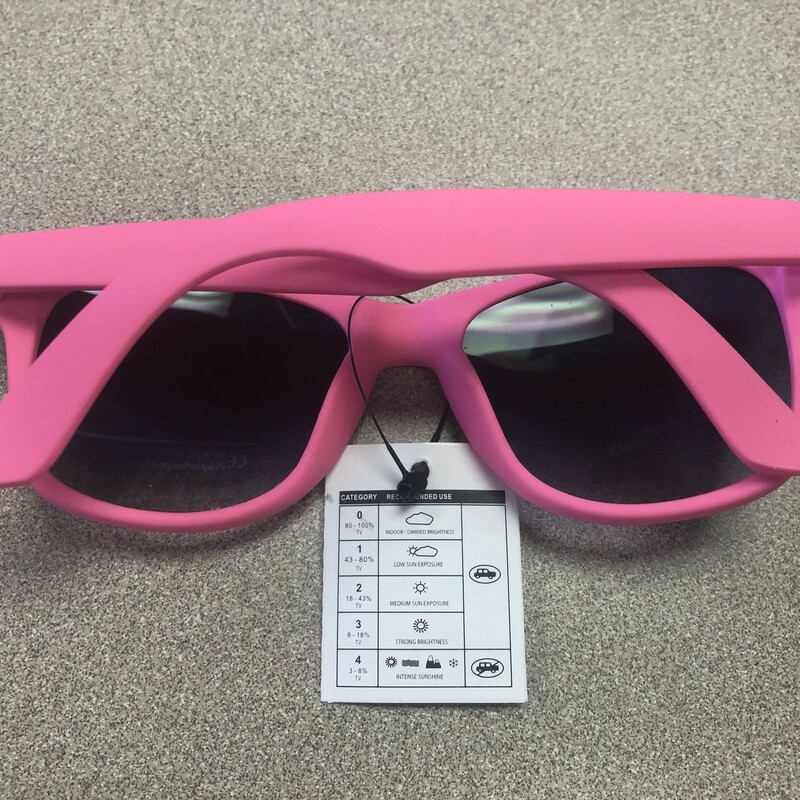 Matte Sunglasses - NEW, Pink, Size: 3-7 Years