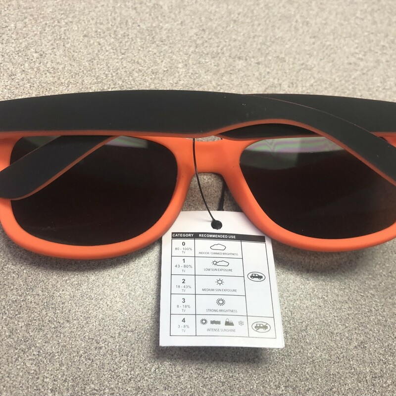 2 Tone Sunglasses -NEW, Orange, Size: 1-4 Years