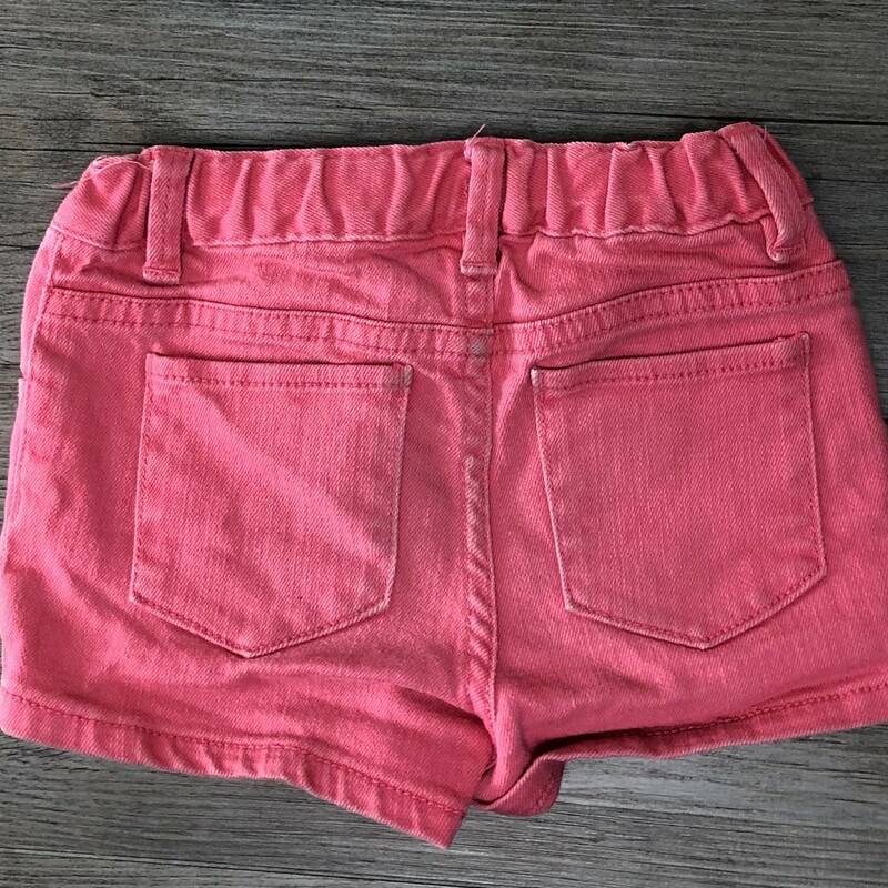 Gap Jeans Shorts, Pink, Size: 4Years old<br />
Adjustable waist
