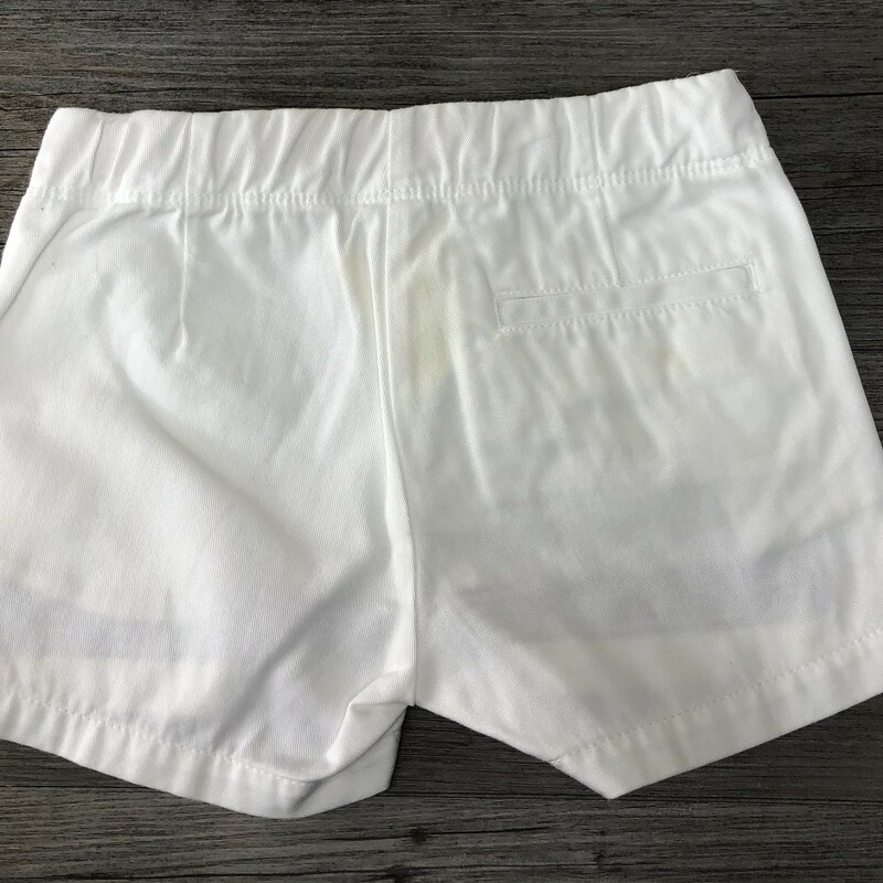 Crewcuts Shorts, White/blk, Size: 5Years old<br />
Adjustable waist