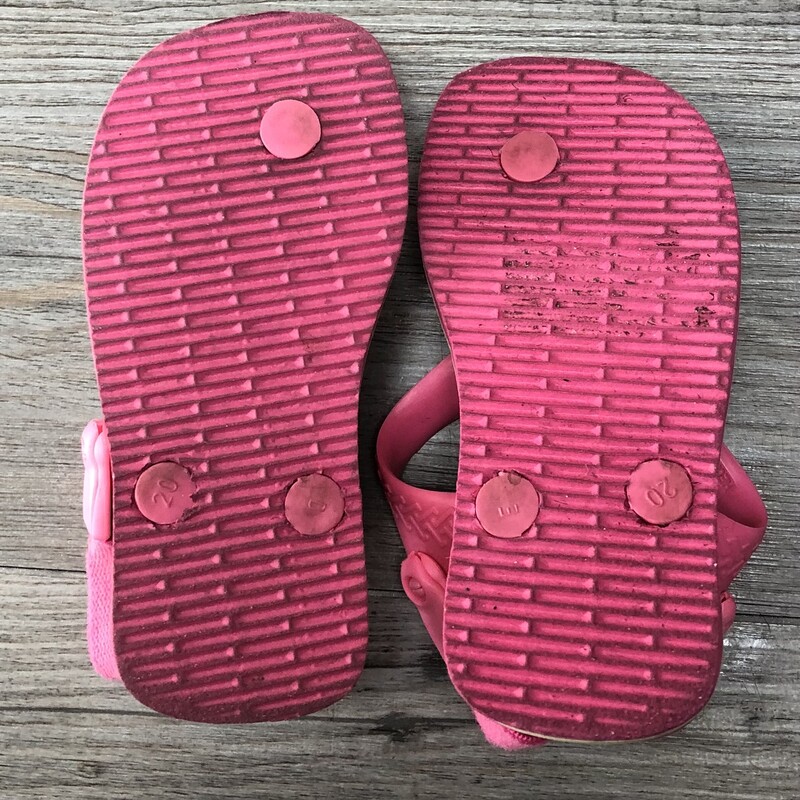 Havaianas Flip Flop, Pink, Size: 4T
