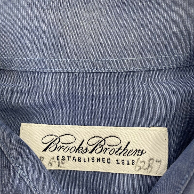 100-1067 Brooks Brothers, Blue, Size: 34/35