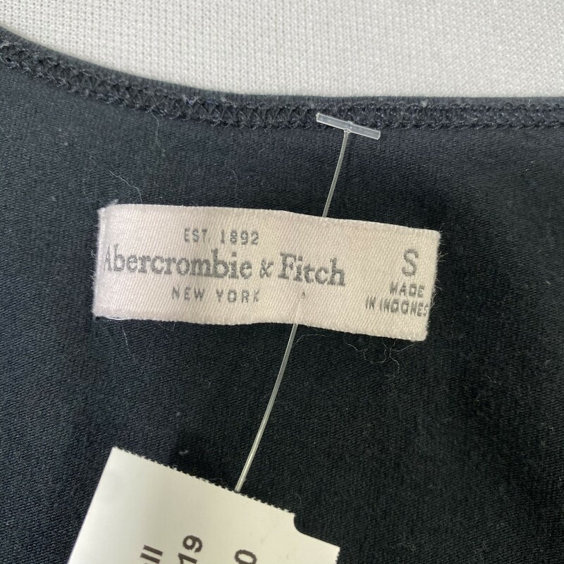 Abercrombie And Fitch Cro, Black, Size: Small
