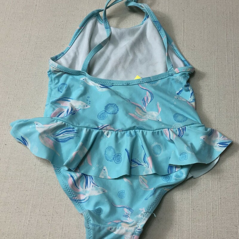Zara Bathing Suit, Blue, Size: 2-3Y