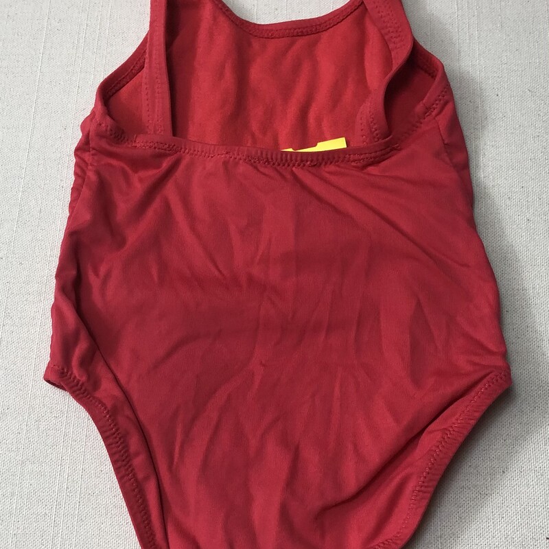 Zara Bathing Suit, Red, Size: 2-3Y