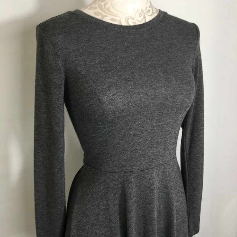 Forever 21 Long Sleeve Sk, Grey, Size: Small