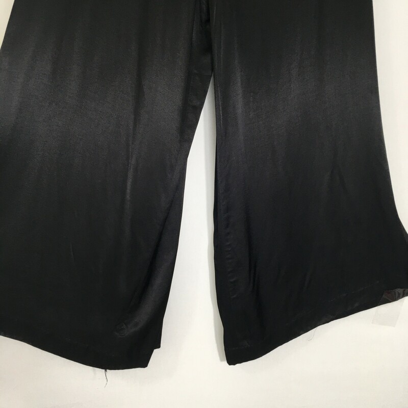 Express Silky Flared Pant, Black, Size: Medium