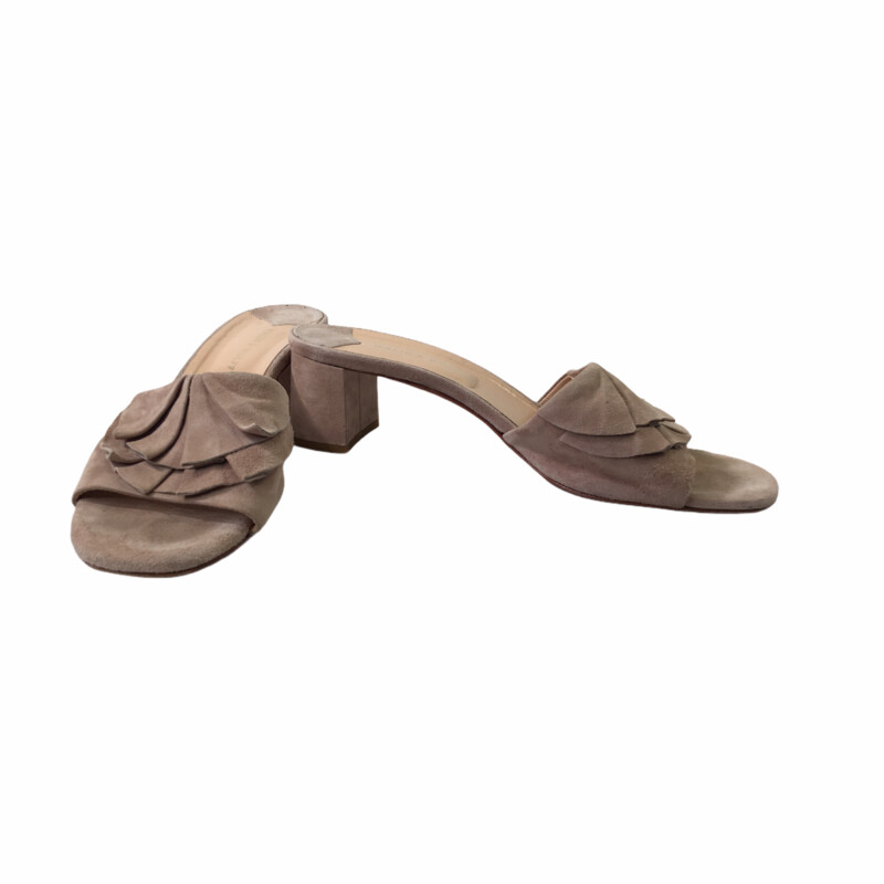 Walin And Wolff Suede Sho, Nude, Size: 9