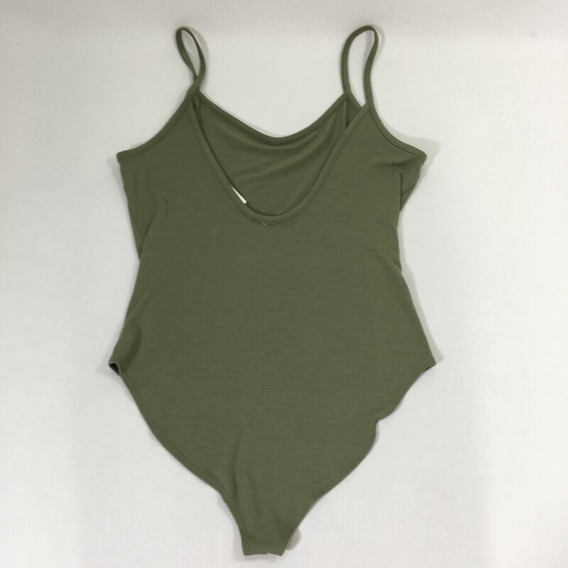 100-577 No Tags, Green, Size: Medium Green bodysuit no tag