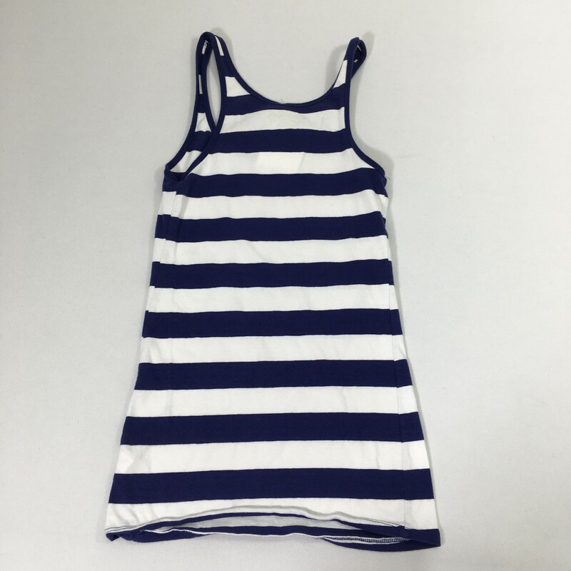 103-190 Old Navy, White/bl, Size: Xs<br />
blue and white stirped tank top cotton/spandex  x