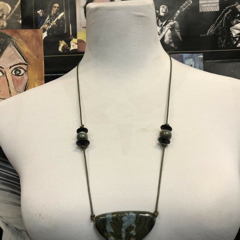 Handmade beaded necklace