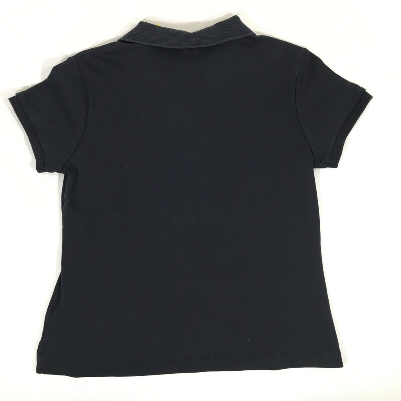 102-069 Land's End, Black, Size: Xs Black Polo Shirt -