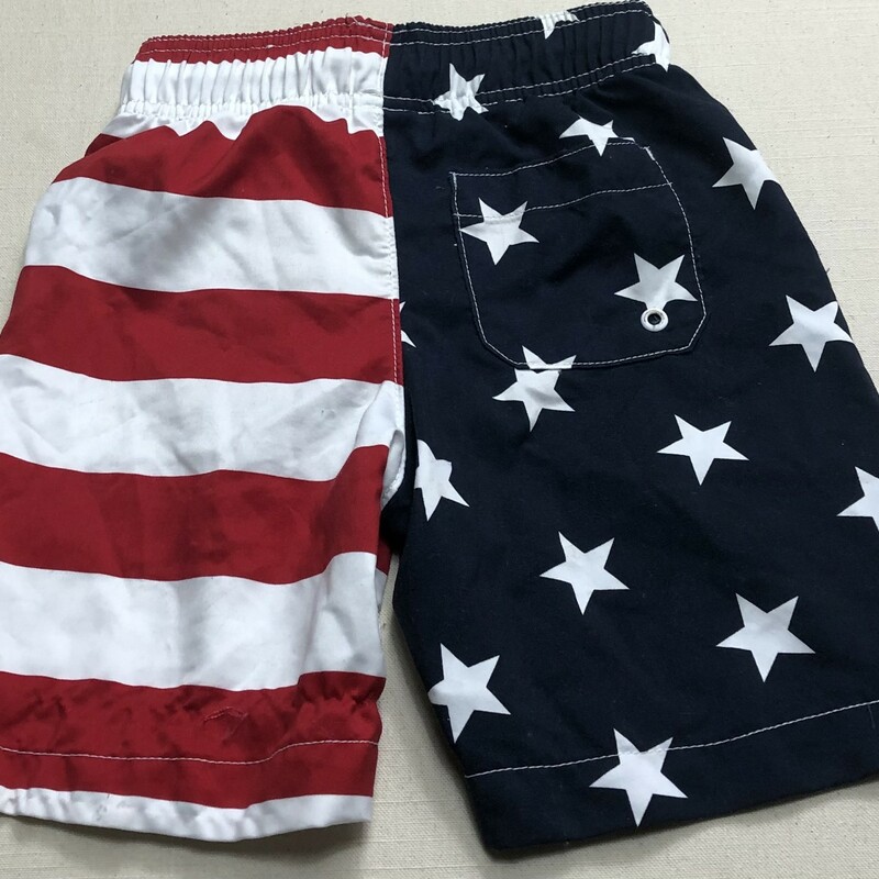 Sport Swimming Trunks, Multi, Size: 5-6Y<br />
Stain at front