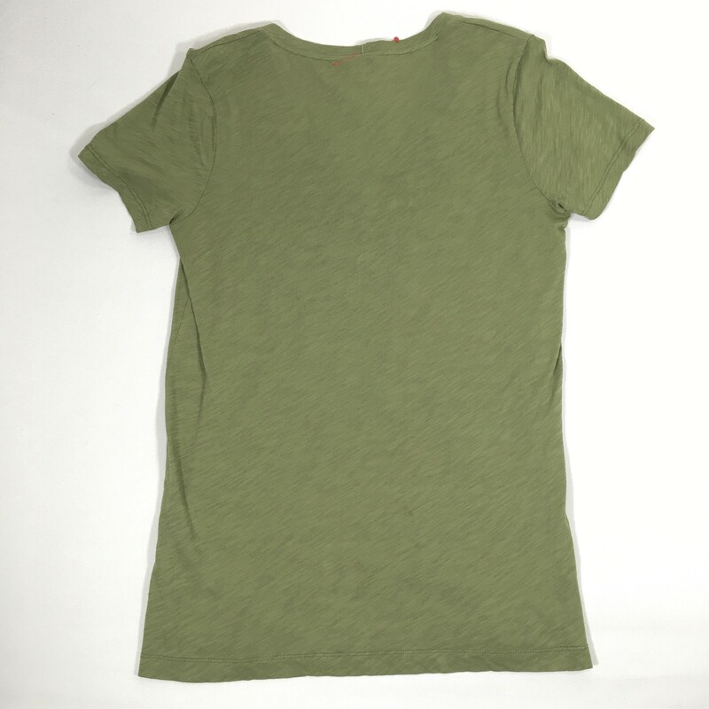107-040 Madwell, Olive Gr, Size: Small Short Sleeve 100% Cotton