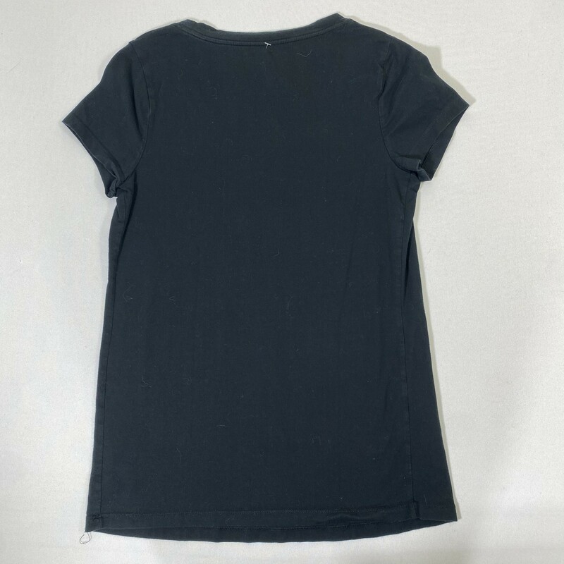 100-589 Liz Lange Materni, Black, Size: Small Black short sleeve maternity t-shirt cotton/spandex