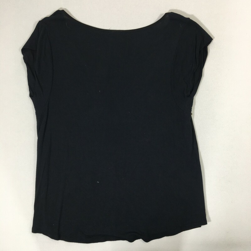 Express Short Sleeve Shir, Black, Size: Medium