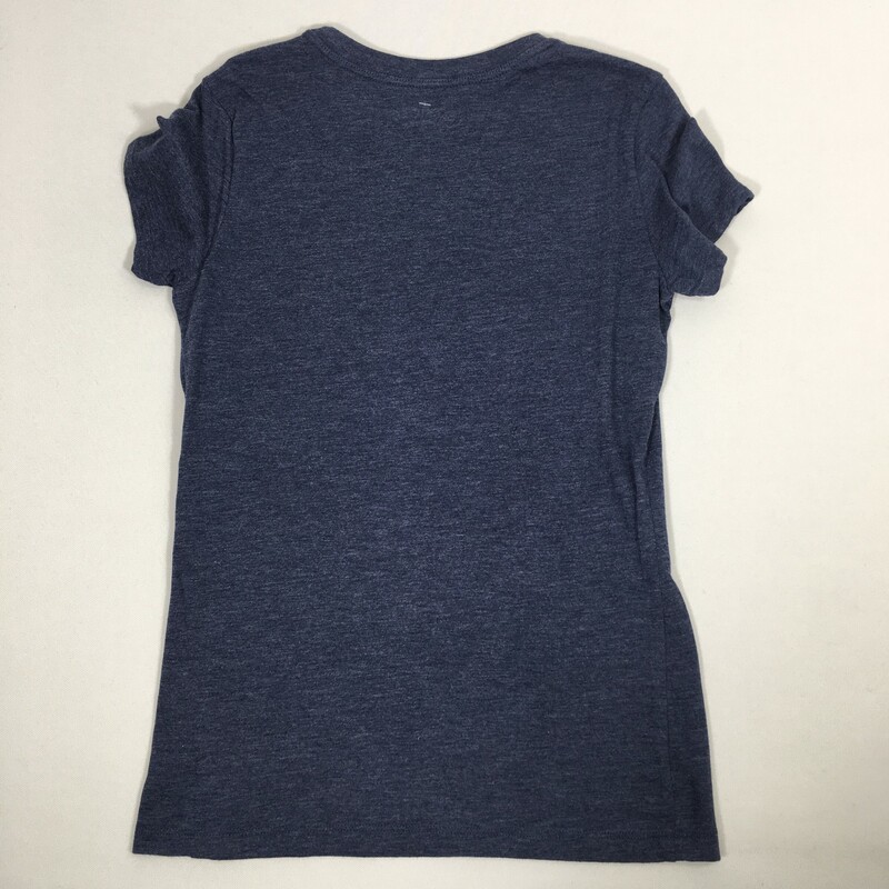 120-550 Aeropostale, Blue, Size: Medium navy blue t shirt with peace signs on it 60% cotton 40% polyester  good