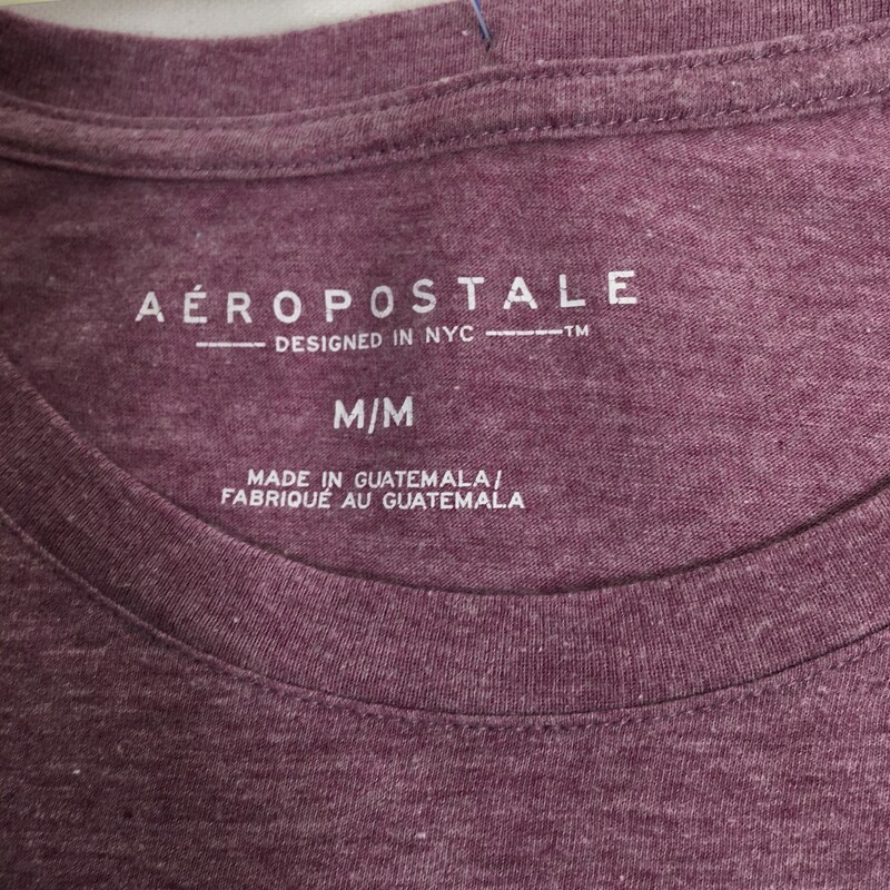 105-048 Aeropostale, Light Pu, Size: Medium Purple crewneck with Sun Design on Front 60% Cotton  40% Polyester