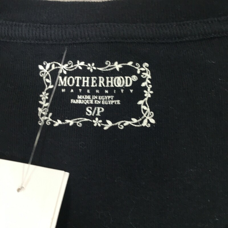 100-461Motherhood Materni, Black, Size: Small<br />
Long sleeve maternity shirt