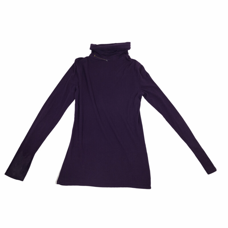 102-091 Merona, Purple, Size: Small<br />
Purple turtleneck long sleeved shirt