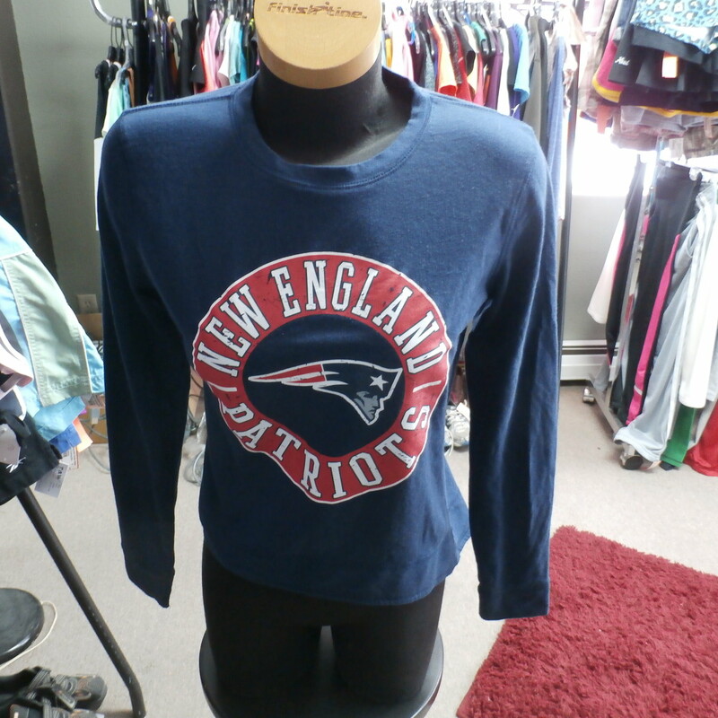 PINK Victoria's Secret, Tops, Pink New England Patriots Long Sleeve Shirt