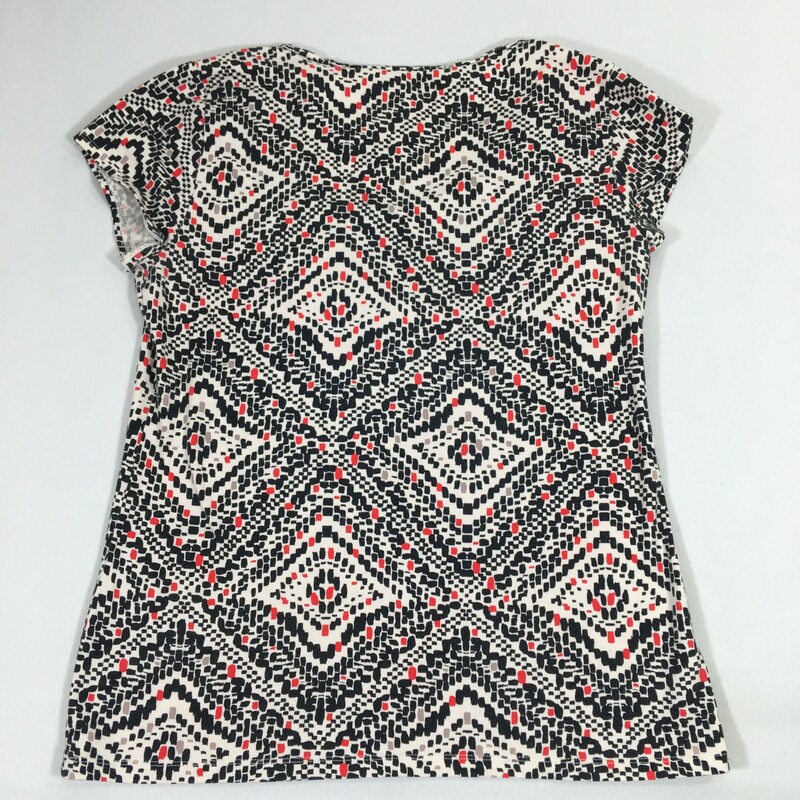 Ann Taylor, Multicol, Size: Medium<br />
Patterned scoop neck top