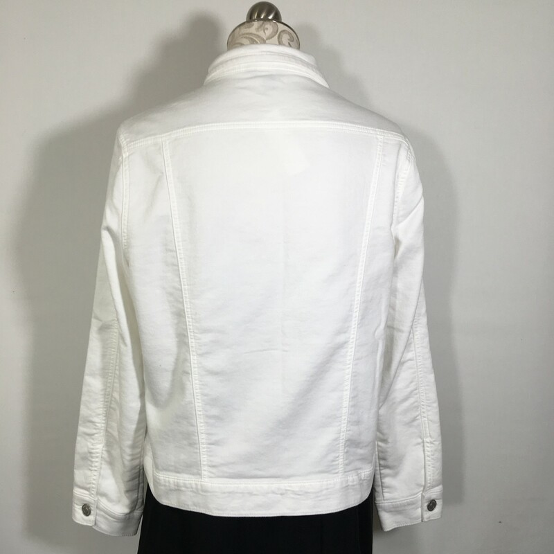 Buffalo David Bitton Jack, White, Size: Medium<br />
Light Jacket 89% cotton 10% polyster 1 % elastane