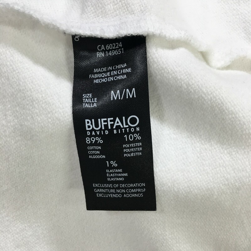 Buffalo David Bitton Jack, White, Size: Medium
Light Jacket 89% cotton 10% polyster 1 % elastane