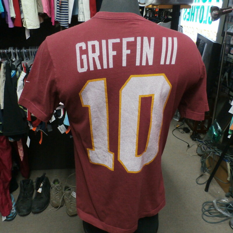 Redskins Griffin #10  Recycled ActiveWear ~ FREE SHIPPING USA ONLY~