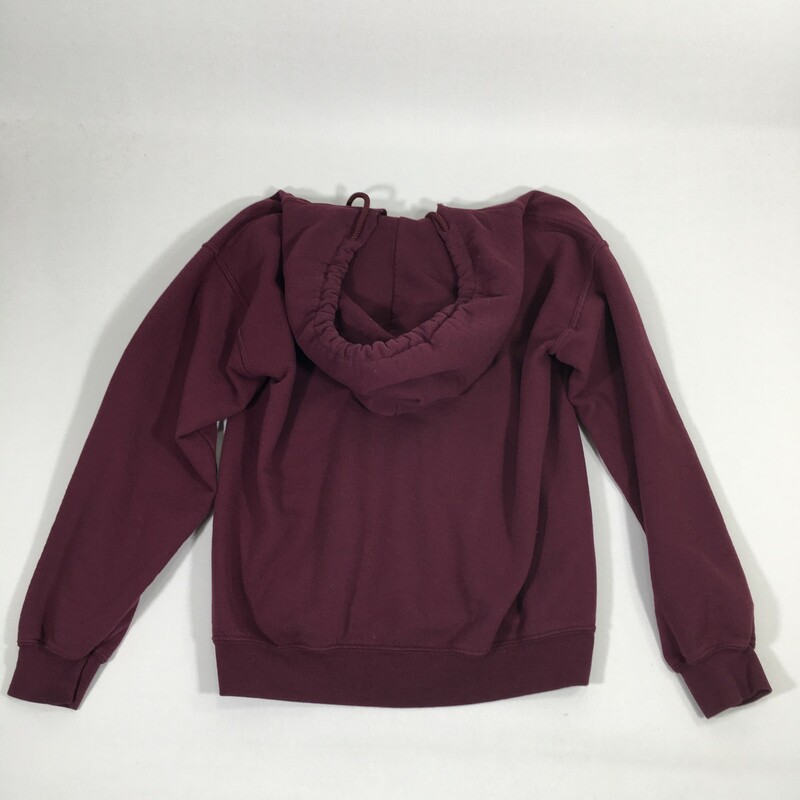 103-085 Gildan, Maroon, Size: Small Maroon Gettysburg Sweatshirt 50% Cotton 50% Polyester  Small Hole On Front