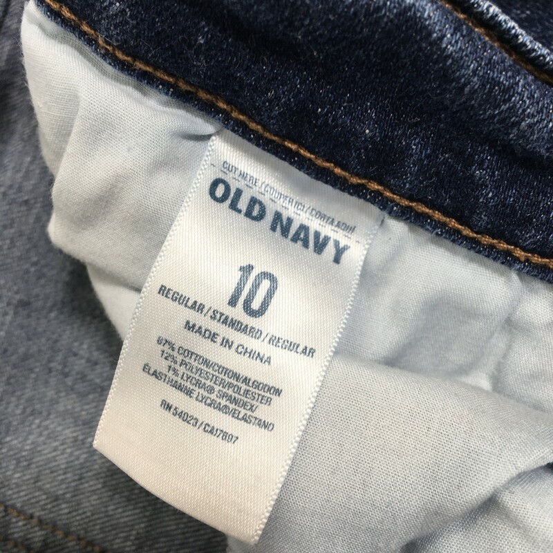 Old Navy Boyfriend Jeans, Blue, Size: 10