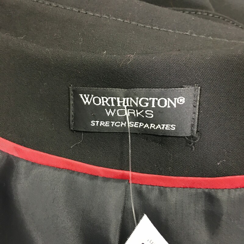 Worthington Long Button, Black, Size: Medium