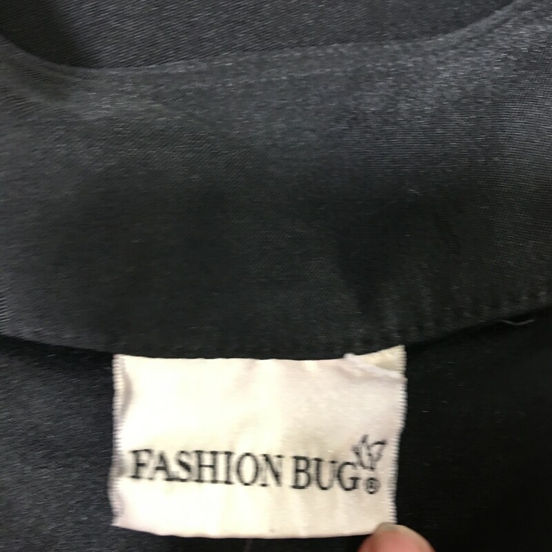 Fashion Bug Mid Sleeve, Black, Size: 14