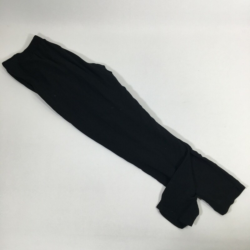 100-849 Loose Pants, Black, Size: Small black light flowy pants 100% algodon  good