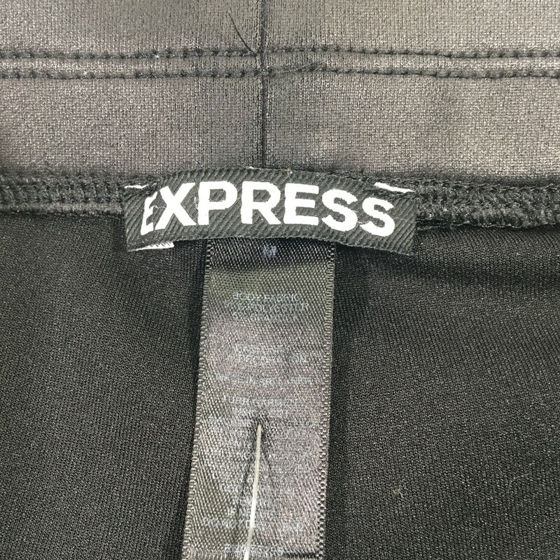 Express Faux Suede Leggin, Black, Size: Medium