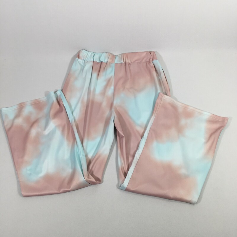 120-520 No Tag, Pink And, Size: Small
pink and blue tie dye flare pants no tag  good