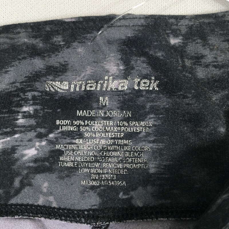 115-025 Marika Tek, Grey, Size: Medium Grey strech pants polyesther/spandex
