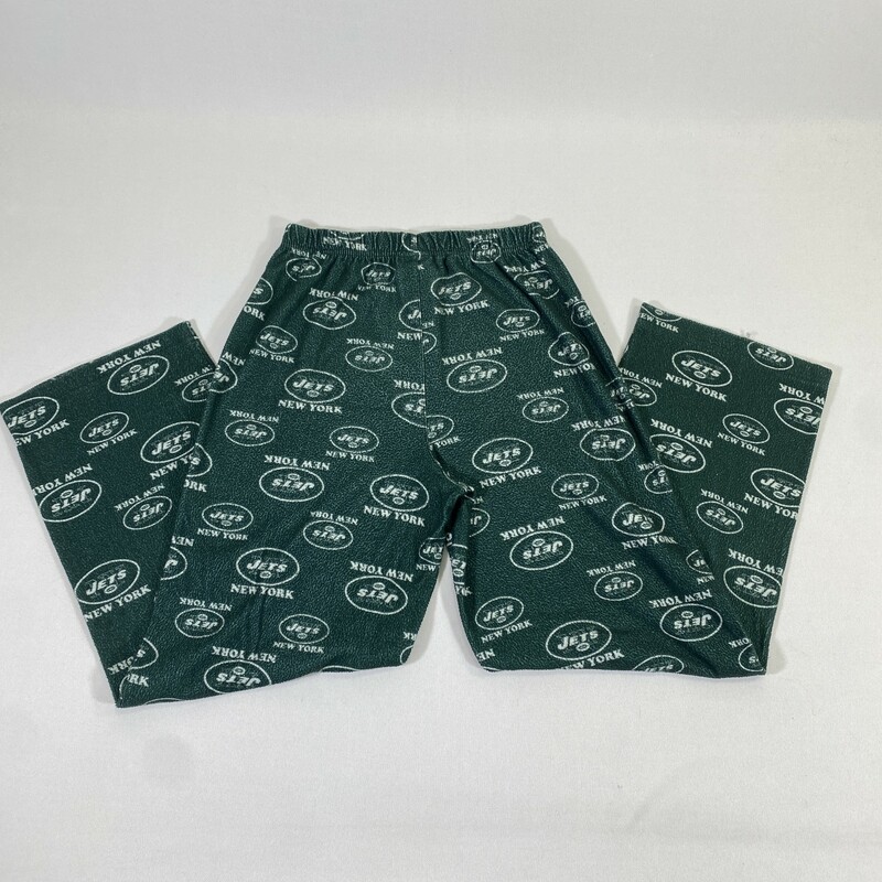 100-656 Nfl Team Apparel, Green, Size: 10/12 Kids Green N.Y. Jets pajama pants 100% polyesther
