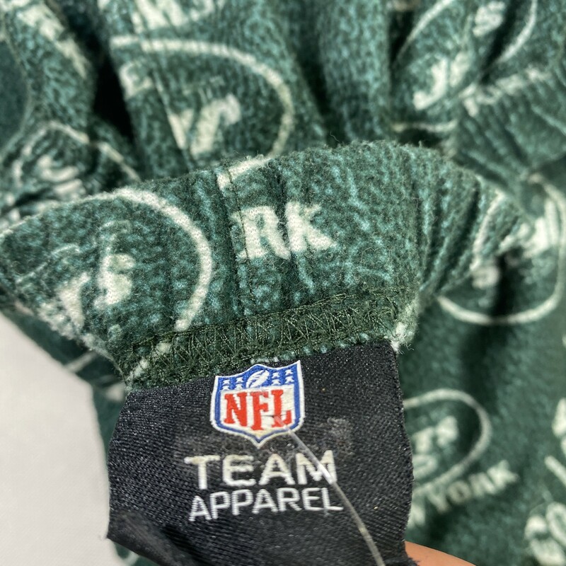 100-656 Nfl Team Apparel, Green, Size: 10/12 Kids Green N.Y. Jets pajama pants 100% polyesther