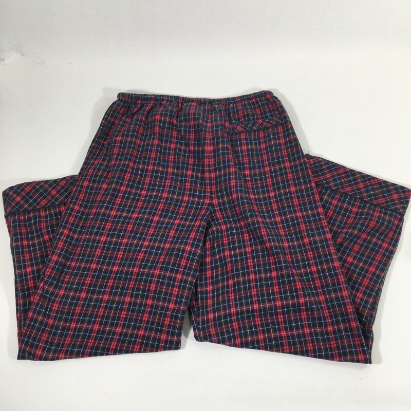 100-856 Sonoma, Red And , Size: Large plaid pajama pants 100% cotton  good