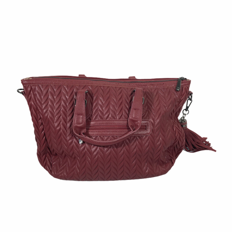 100-1130 C Leather Textur, Maroon, Size: Mini Bags