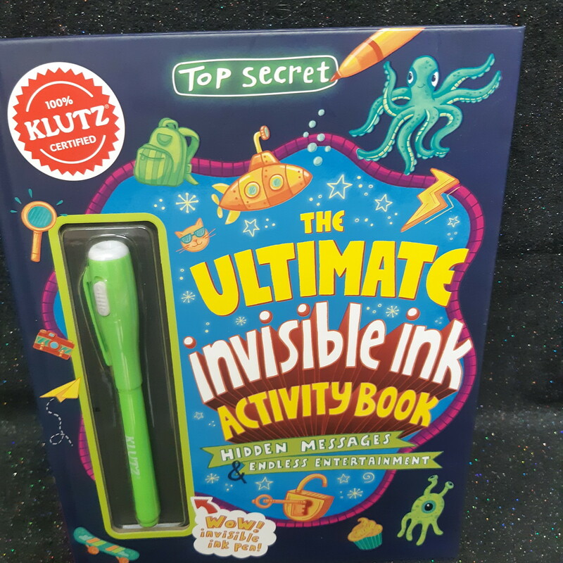InvisibleInkActivityBook, 6+, Size: Book